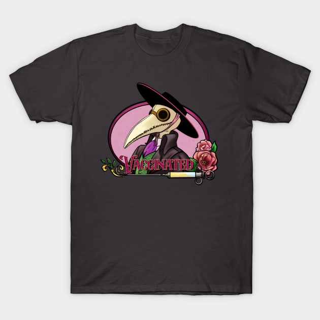 Vaccinated from plague T-Shirt by Holly_Pierson_Art